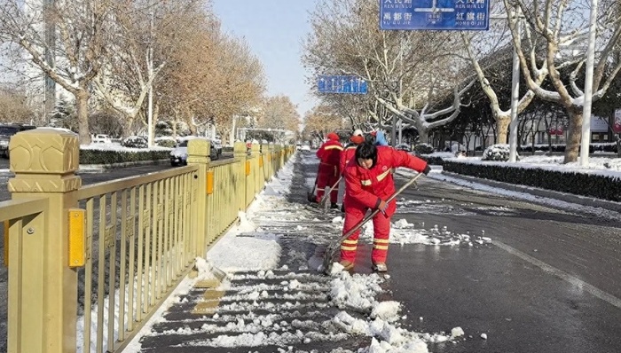 环卫工人;定位器工牌;山西运城;静止即处罚;通报