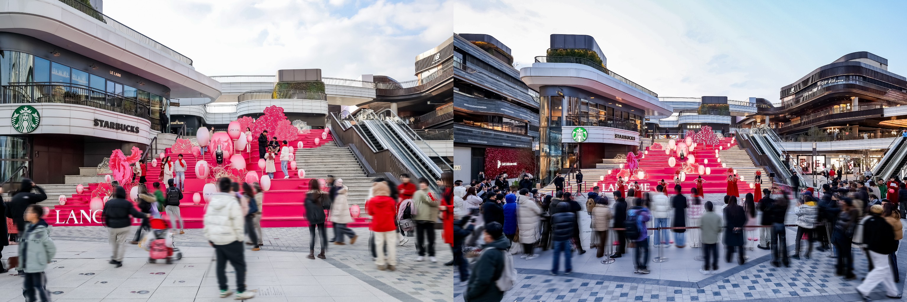3-2026年1月28日至2月25日期间， LANCOME兰蔻于前滩太古里中央公园东大台阶及喷泉广场启幕「兰蔻新春游园会」主题活动.jpg