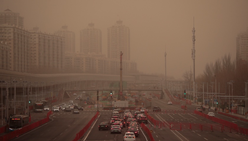 19省区市将有扬沙或浮尘，北方50余市已出现PM10重污染