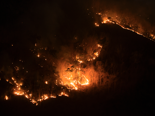 極端大風(fēng)天氣來襲！石家莊突發(fā)山火蔓延數(shù)座山，五臺山同日發(fā)生火情