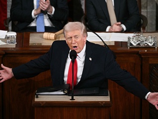 史上耗時最長，特朗普國情咨文講了什么？