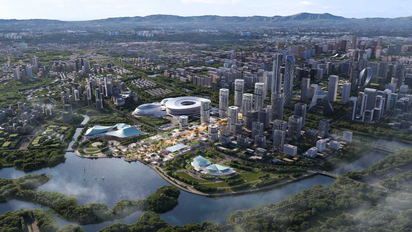 杭州银泰中心设计概念发布，10 Design点亮杭州科创中轴活力新地标