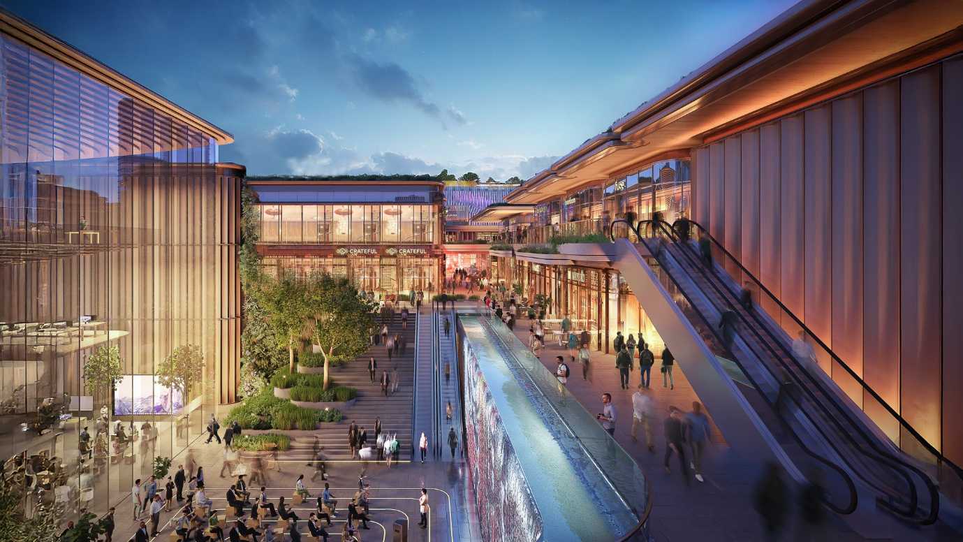 杭州银泰中心设计概念发布，10 Design点亮杭州科创中轴活力新地标