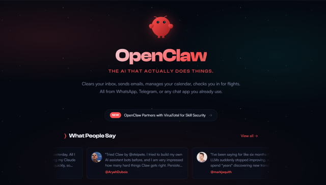 OpenClaw,自动化AI,