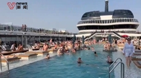 MSC地中海邮轮滞留迪拜，中国游客：目前一切正常，在船上有听到轰鸣声，未见导弹飞过