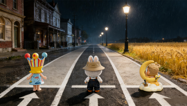 三只娃娃，与泡泡玛特的三种命运