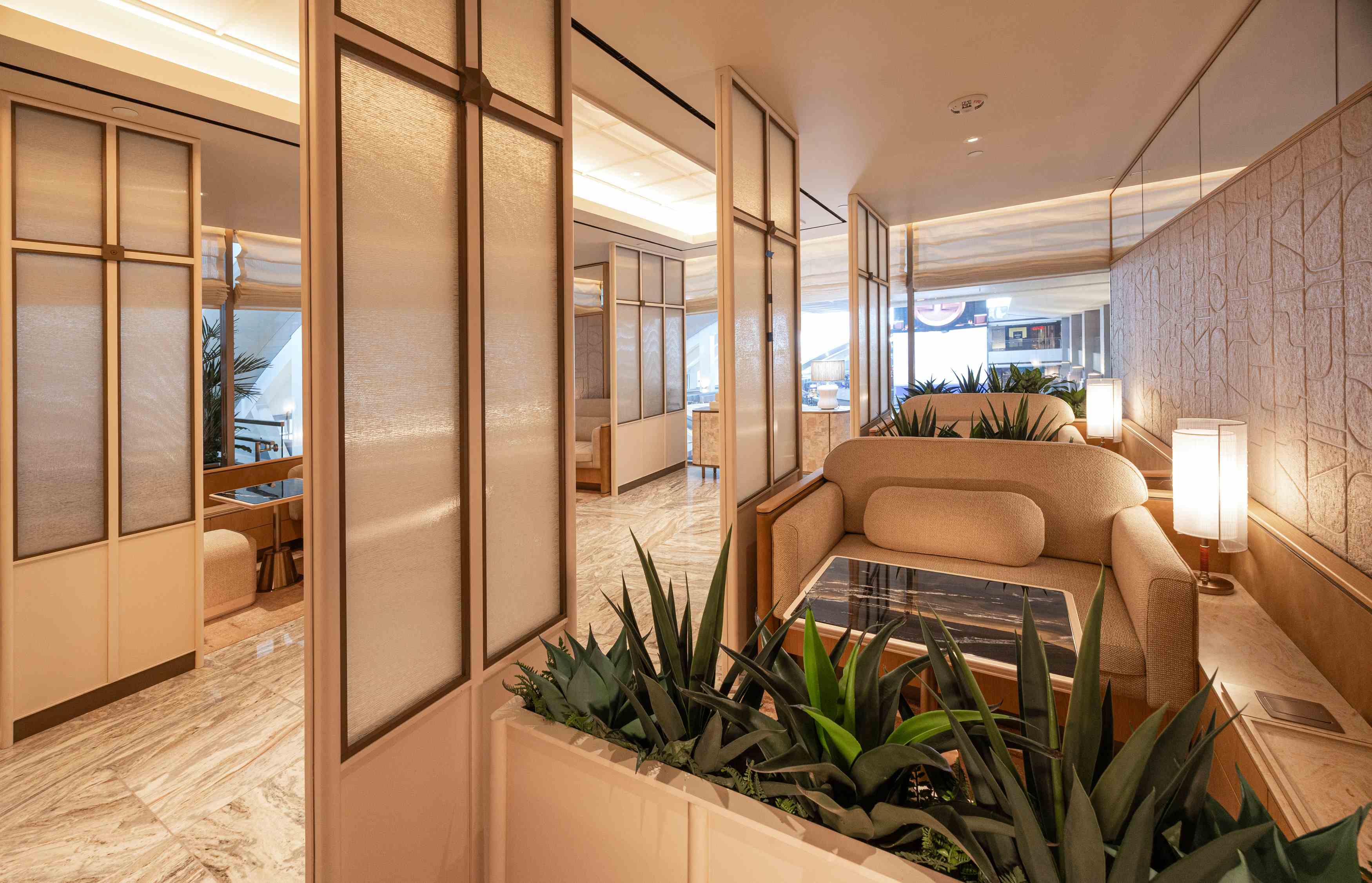 大韩航空开放洛杉矶国际机场“新一代旗舰贵宾休息室”，融合东西方美学