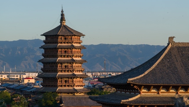 应县木塔;落架大修;山西团代表;1:1研究性复建