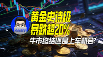 黄金史诗级暴跌超20%，牛市终结还是上车机会？｜商业微史记