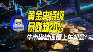 黃金史詩級(jí)暴跌超20%，牛市終結(jié)還是上車機(jī)會(huì)？｜商業(yè)微史記
