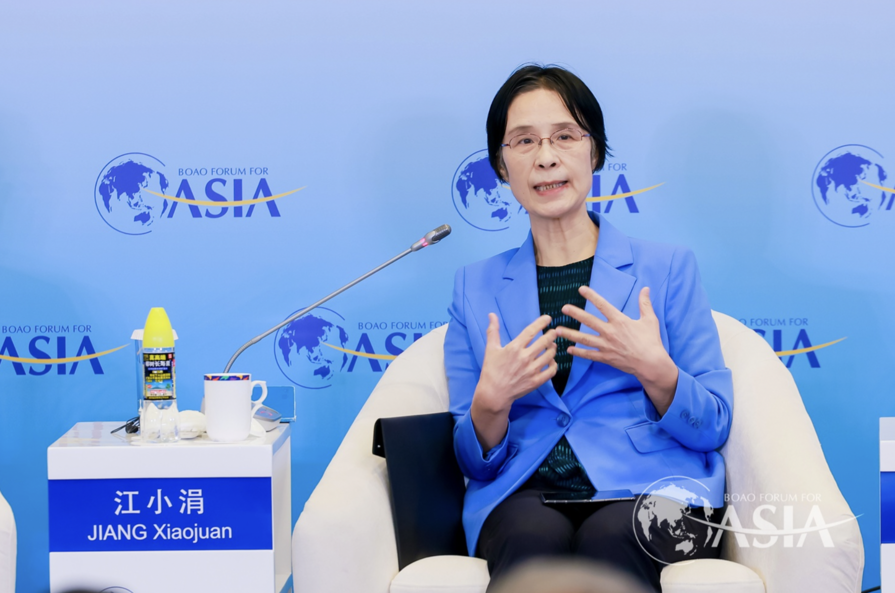 国务院原副秘书长江小涓：要谨慎对待单纯替代劳动力的AI｜博鳌亚洲论坛