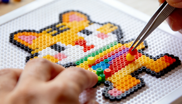 拼豆,年轻人,手工艺,