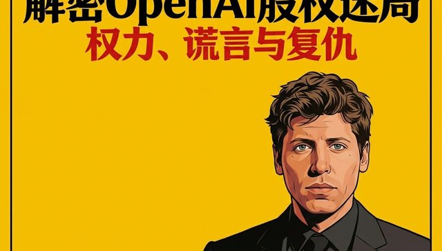 8000亿美元骗局？OpenAI股权迷局里的权力、谎言与复仇