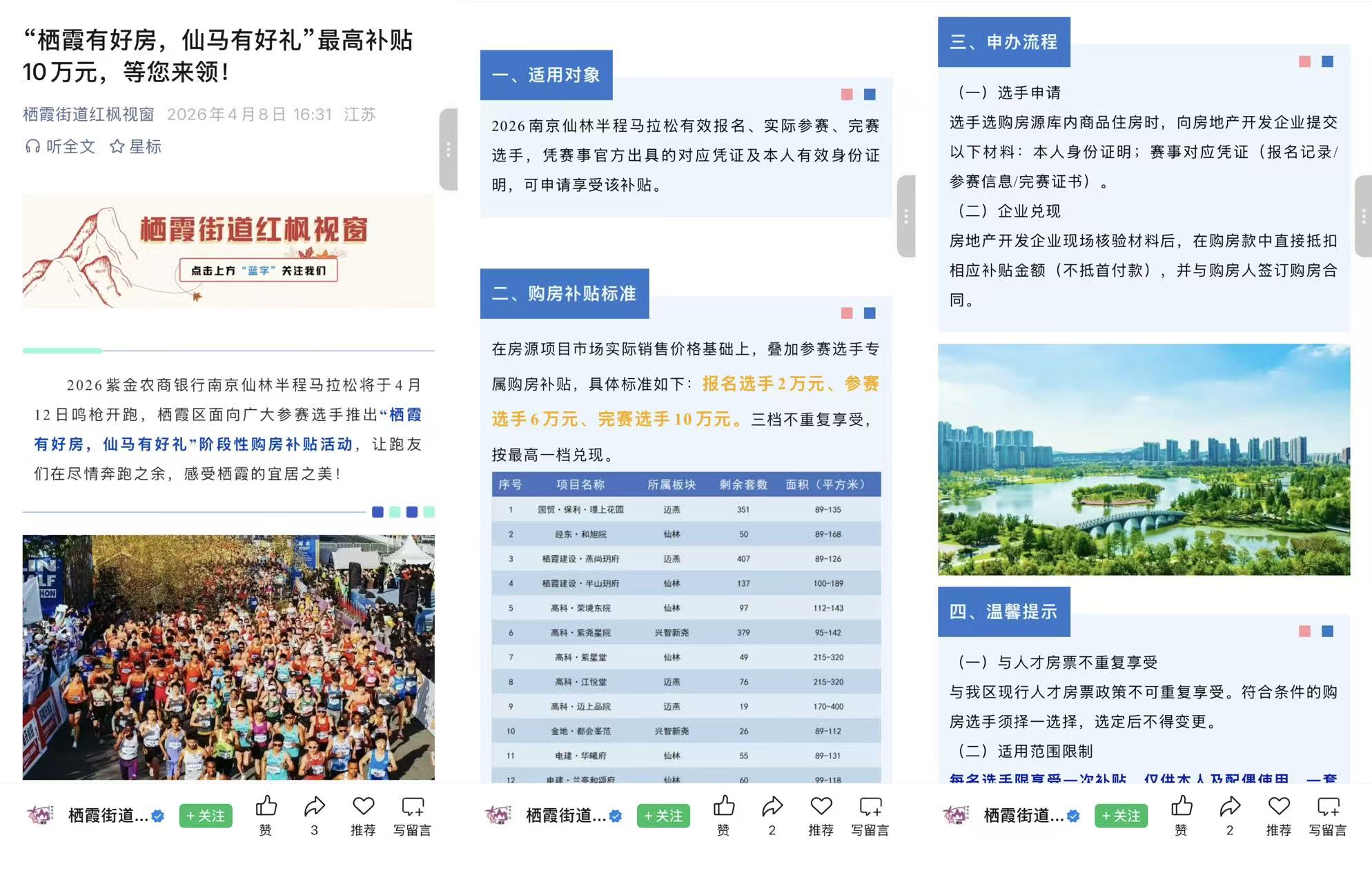 最高补贴10万元！多地向马拉松参赛者提供购房优惠