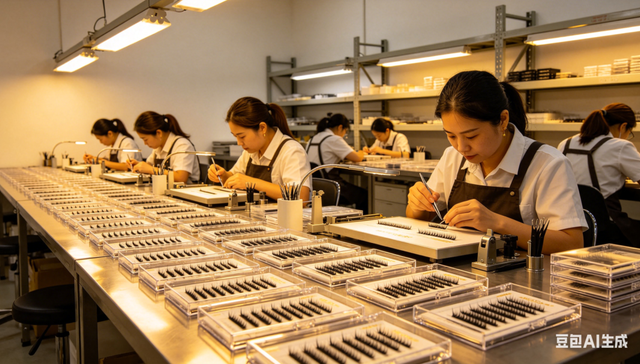 一根睫毛“翘”动百亿市场，山东小县城承包全球70%份额