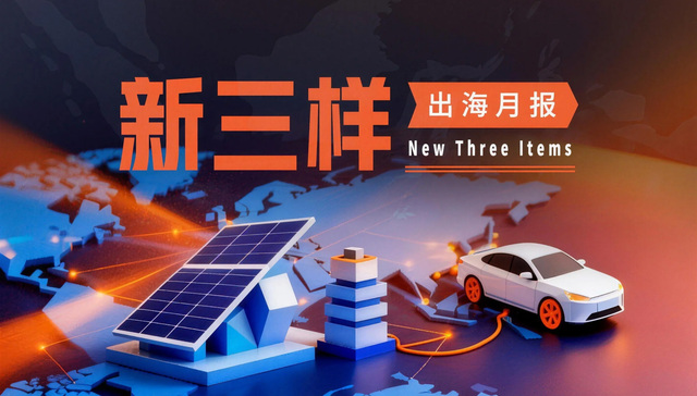 新三样出海月报;前3个月;新三样;整体出口拉动;历史新高