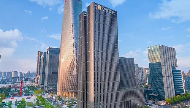 宁波银行;营收利润;两位数增长;稳健高质量发展