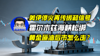 美伊停火再传缓和信号，霍尔木兹海峡松绑，黄金原油后市怎么走？｜商业微史记