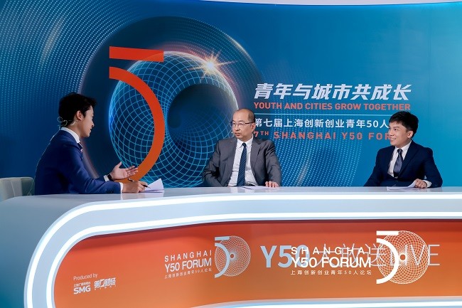配图一：马道林做客第一财经Y50直播间.jpg