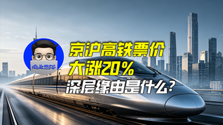 京沪高铁票价大涨20%，深层缘由是什么？｜商业微史记