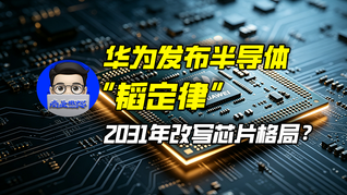 华为发布半导体“韬定律”，2031年改写芯片格局？｜商业微史记
