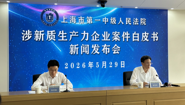 涉新质生产力企业案件白皮书;沪发布