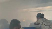 天津航空通报航班飞行中客舱内冒浓烟