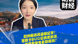 欧洲极端高温破纪录！美的卡BUG空调卖断货，能拯救家电老登股吗？