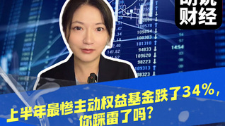 上半年最惨主动权益基金跌了34%，你踩雷了吗？