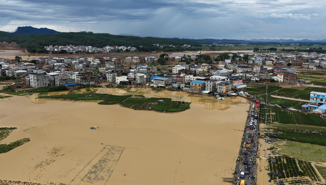 洪水,广西,;广西;强降雨;6人死亡;防灾救灾;艰巨任务