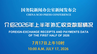 国新办举行新闻发布会 介绍2026年上半年外汇收支数据情况
