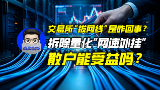 交易所“拔网线”是咋回事？拆除量化“网速外挂”，散户能受益吗？｜商业微史记
