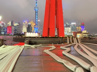百年一遇大雨下，上海最长的一条排洪线如何从预案走向实战？