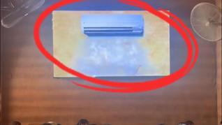 河南一景区大屏播空调画面被调侃“赛博降温”，景区工作人员：让客人心情好点