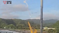 台湾火箭测试发射失败，螺旋式坠入牡丹乡山区，吓坏当地民众直呼“完了”