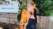 佛山“胡闹厨房”拍摄中操作失误致博主二度烧伤，赔偿未谈拢，门店停业致歉