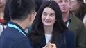 黄仁勋女儿现身北京世界机器人大会