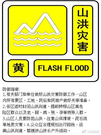 山洪黄色预警发布后，北京山区经历了什么