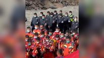 吉隆泥石流灾害哀悼活动在西藏吉隆举行，救援、道路抢通多现场同步
