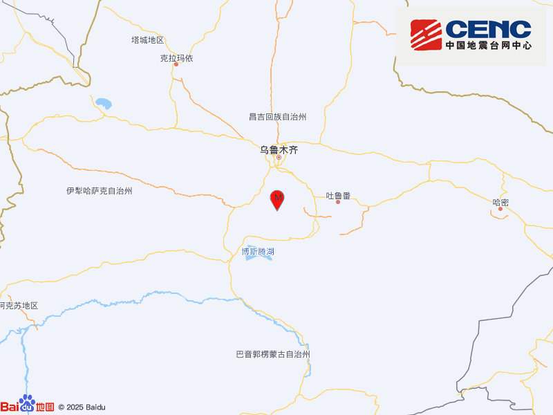 新疆吐鲁番市托克逊县发生3.4级地震，震源深度18千米