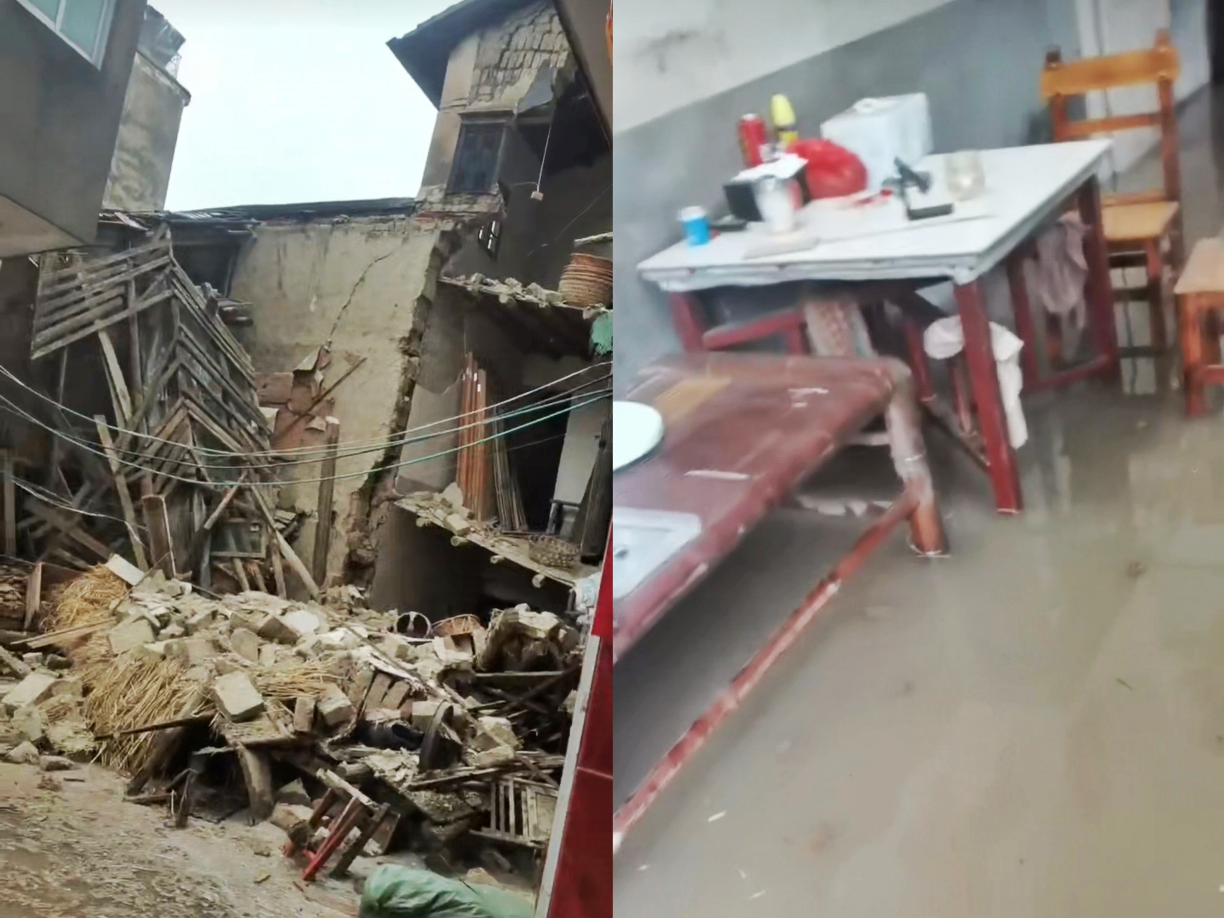 一天雨量超500毫米，台风“复活”下的莆田：堤防塌方，百间房屋倒塌，数百人被困等待救援