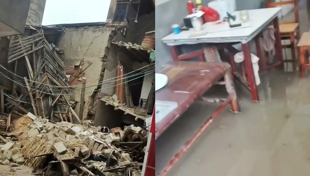 台风沙德尔;福建莆田;内涝;房屋倒塌;鞋厂;数百人被困