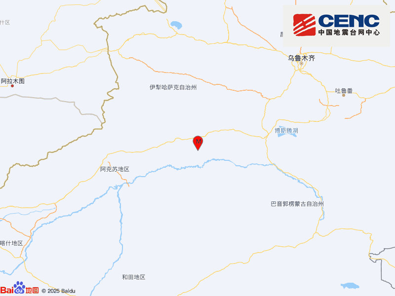 新疆库车市3.2级地震震感明显 当地启动应急响应