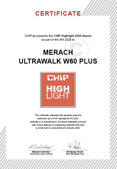 Merach UltraWalk W60 Plus 获得德国重量媒体推荐奖 CHIP HIHGLIGHTS Merach UltraWalk W60 Plus 获得德国重量媒体推荐奖 CHIP HIHGLIGHTS