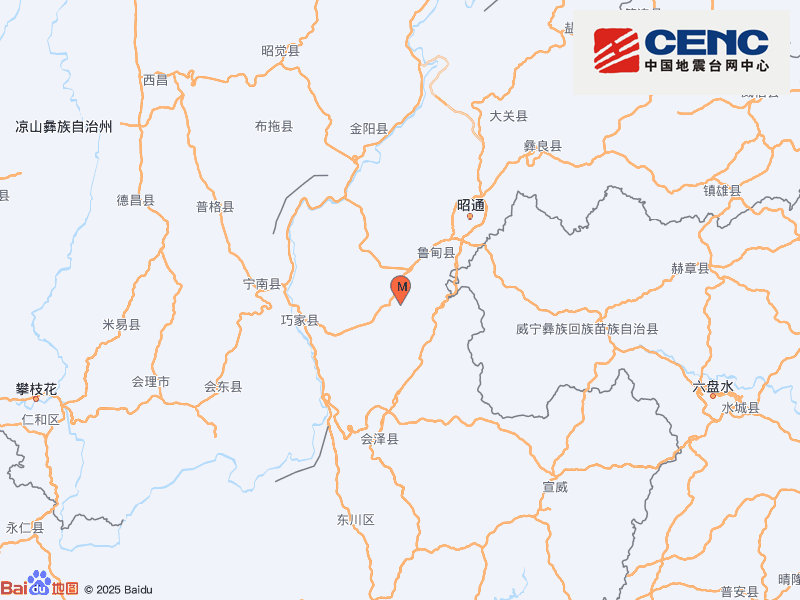 巧家县3.3级地震震源浅，当地三年内已记录7次3级以上地震