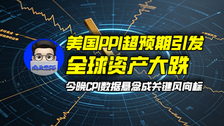 美国PPI超预期引发全球资产大跌，今晚CPI数据悬念成关键风向标｜商业微史记