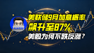 美联储9月加息概率飙升至87%，美股为何不跌反涨？｜商业微史记