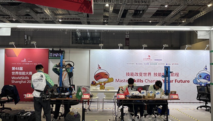 世赛机器人项目“盲盒”开赛 | 新技傍身