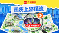 上海光影节今年国庆怎么玩？130米电信大厦变“游戏屏 ｜国庆上海顶流