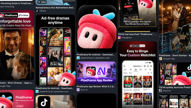 ByteDance; PineDrama; hit app; 100 million downloads; app downloads; viral app; mobile app; success